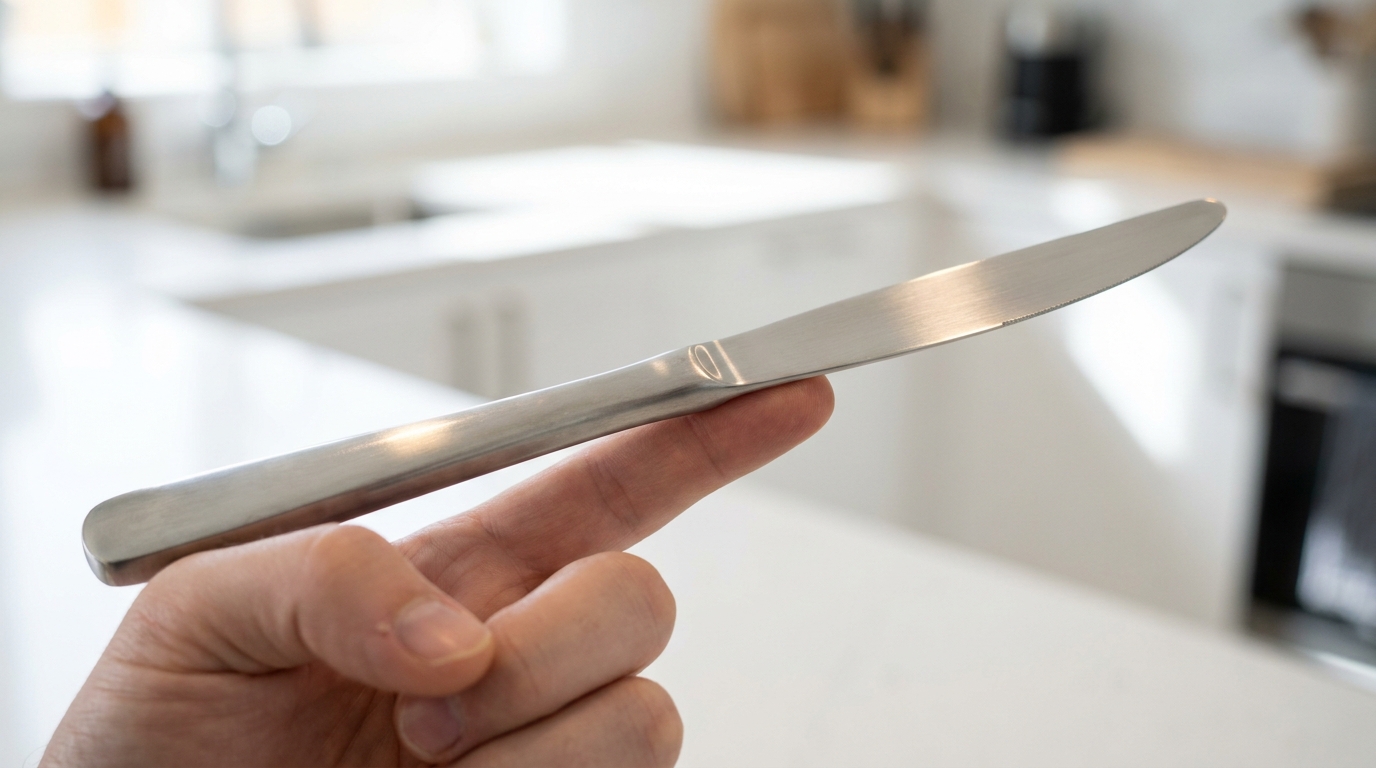 dinner knife balanced ergonomic