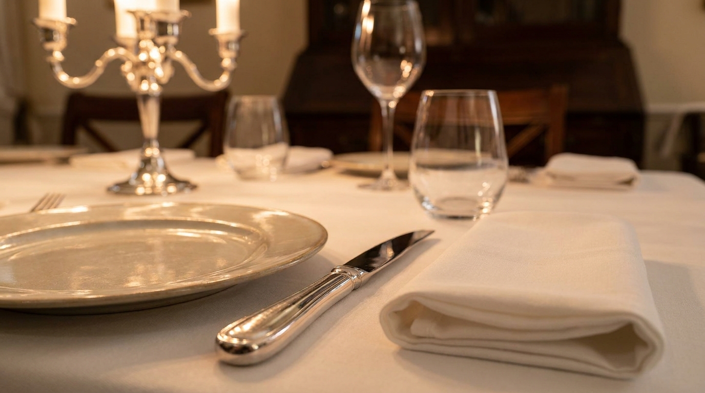 restaurant dinner knife mirror polished heavy