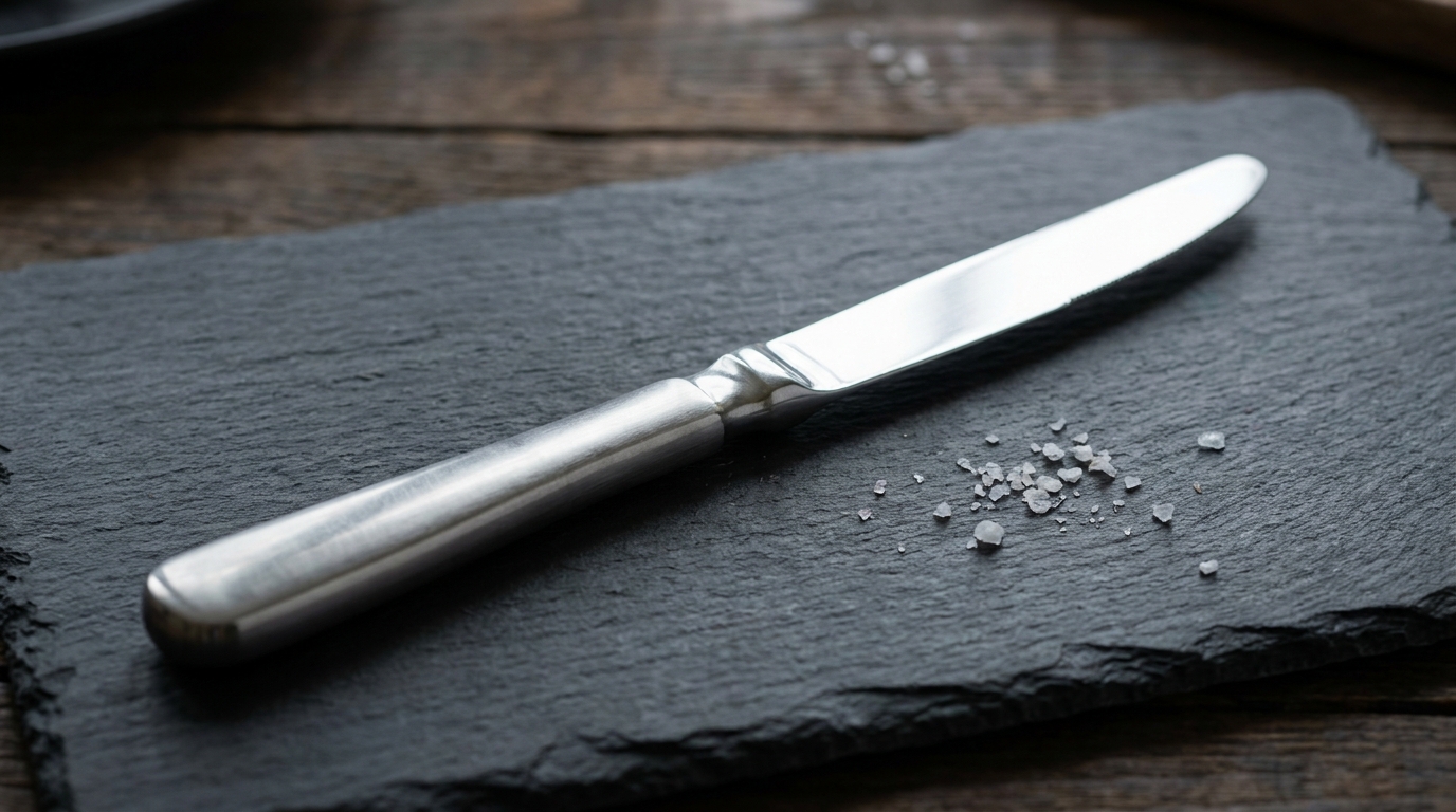 stainless steel dinner knife forged 304