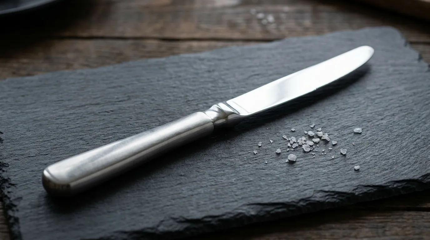 stainless steel dinner knife forged 304