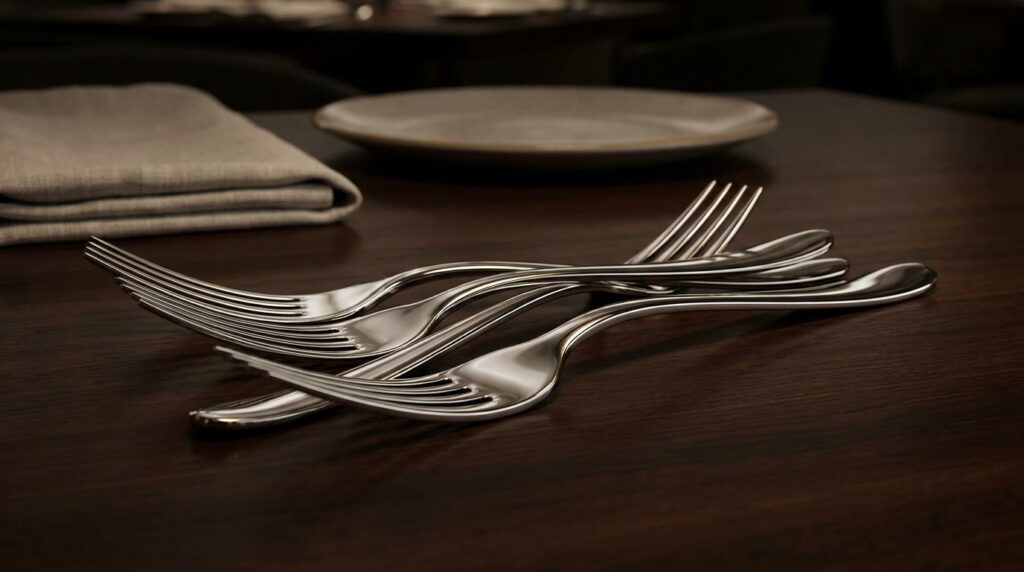 stainless steel fork 304 premium