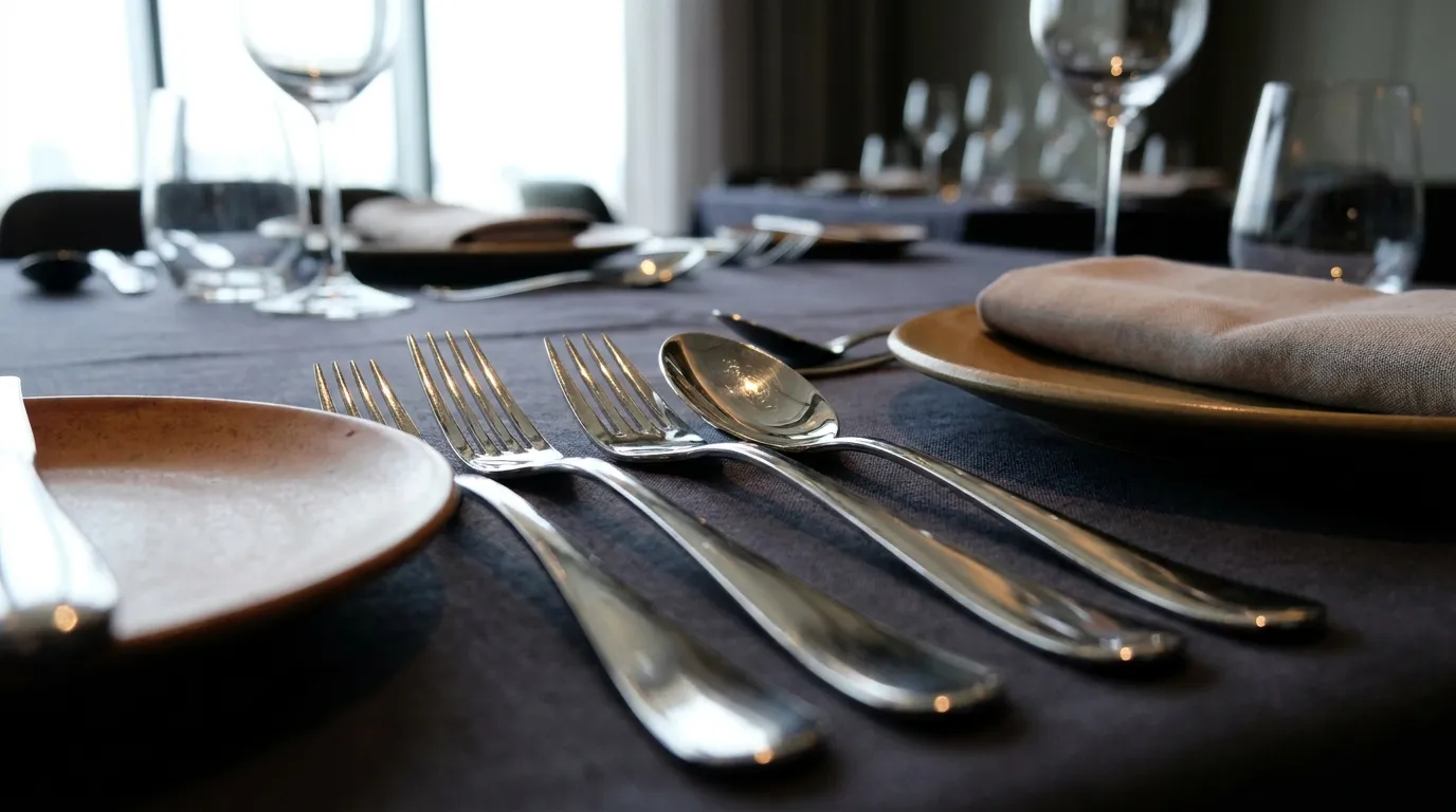 cutlery stainless mirror