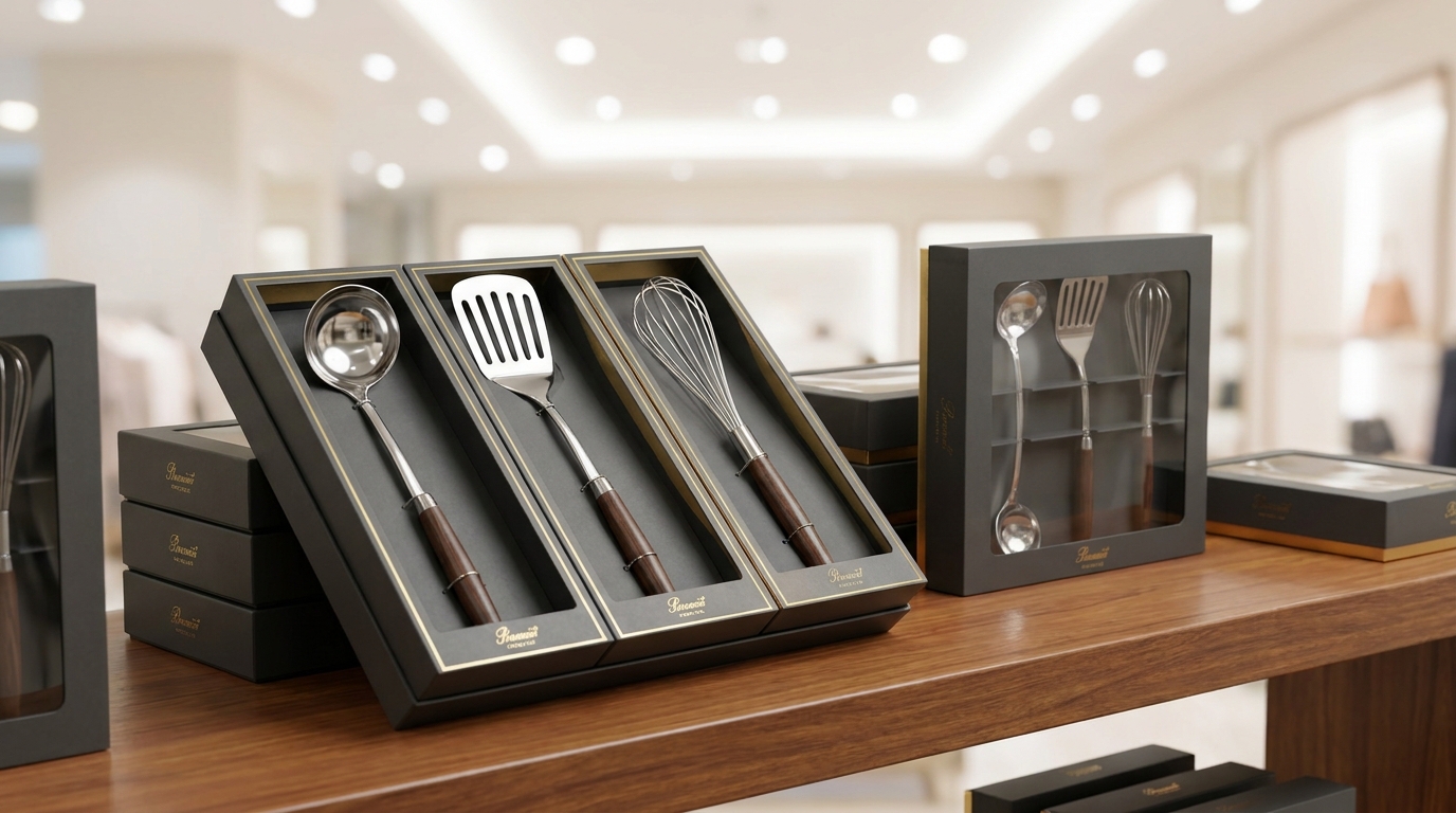 kitchen utensils premium retail ready